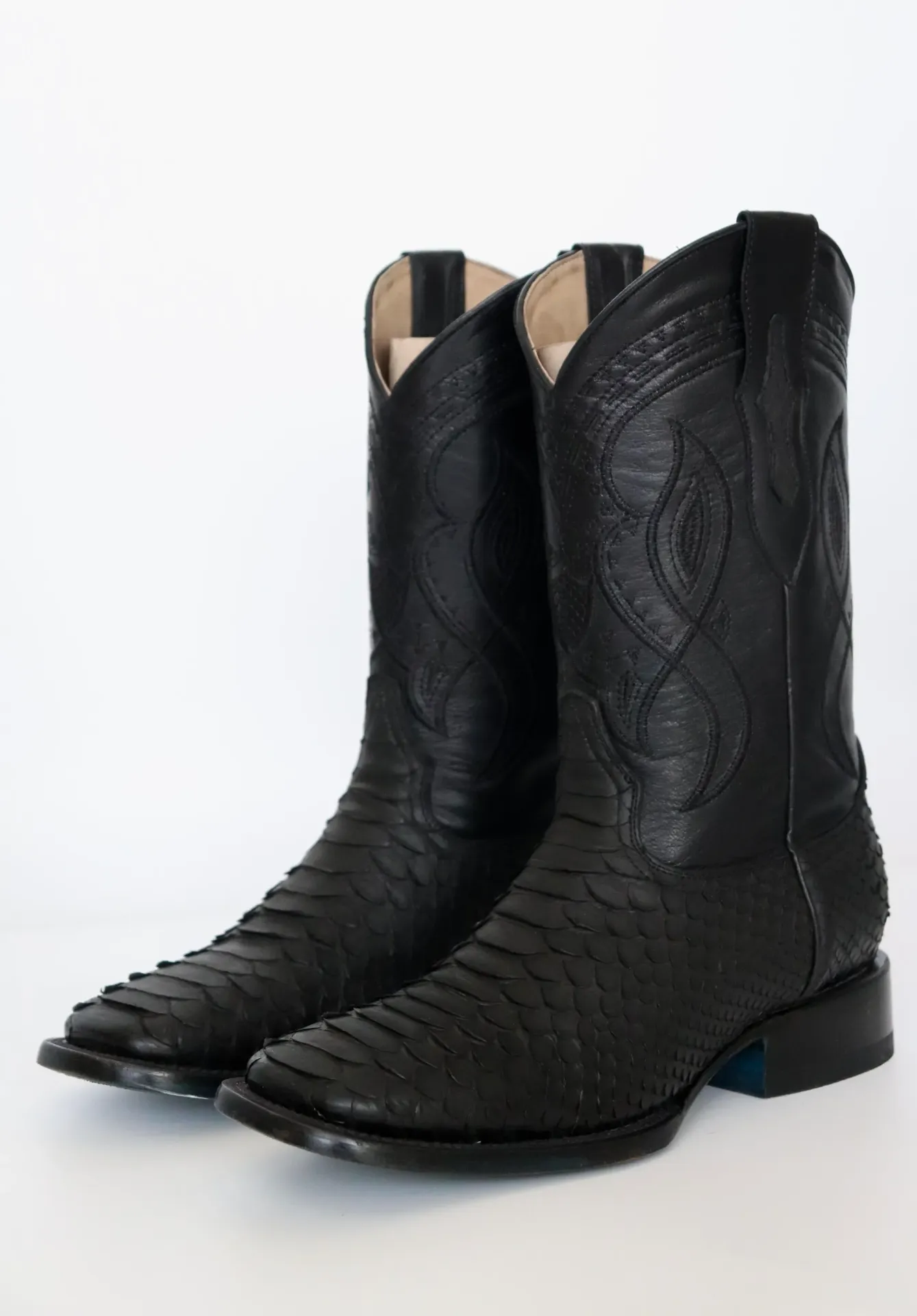Bota Hombre Bull Pitón Negro