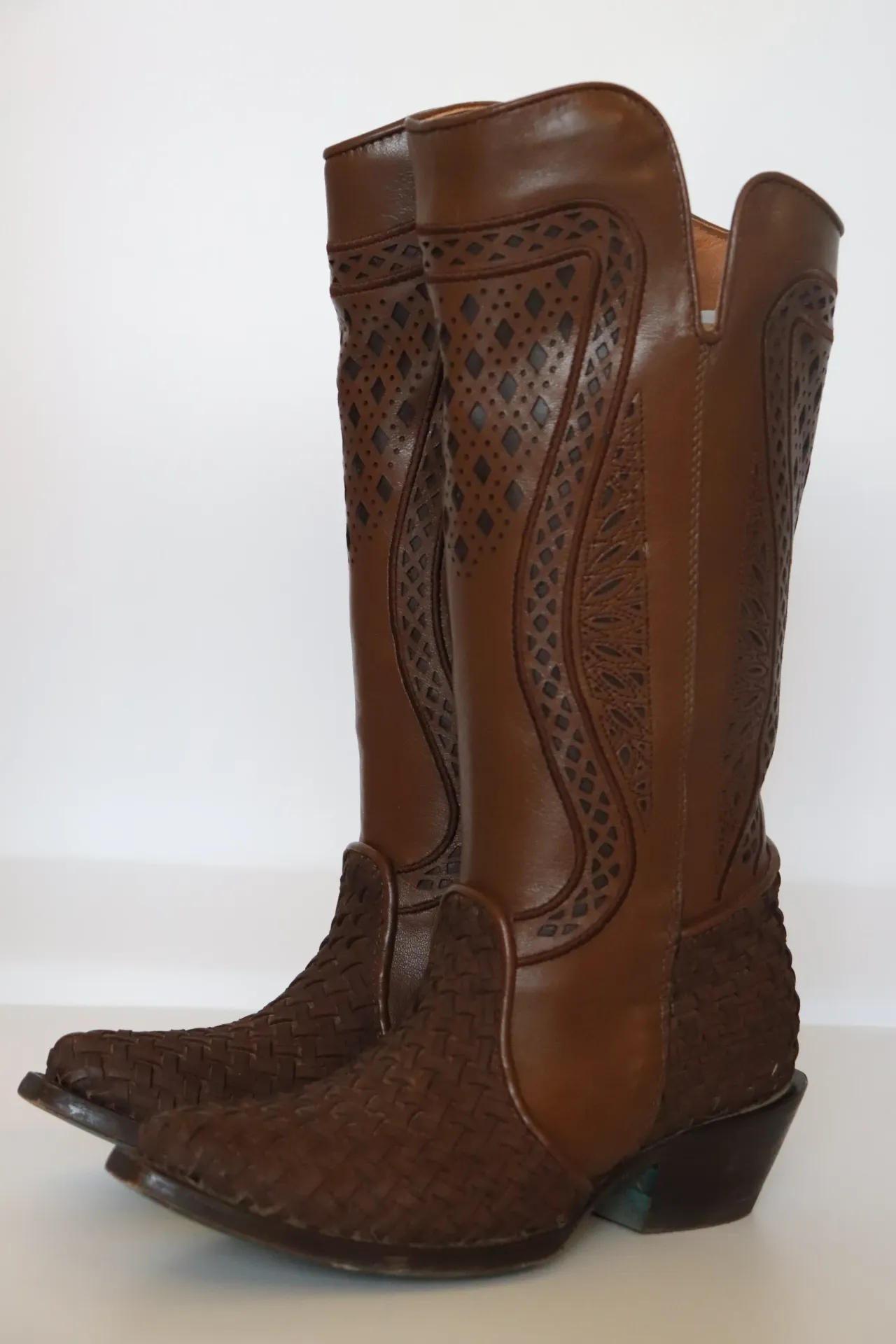 Bota Mujer Puntal Res Petatillo Café